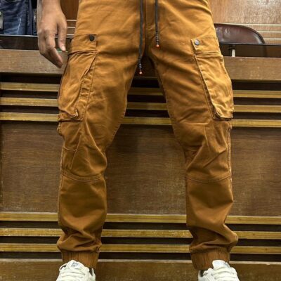 Men's Cargo Joggers Pant (Khaki)