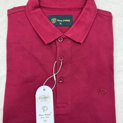 Men's Polo Tshirt (Maroon)