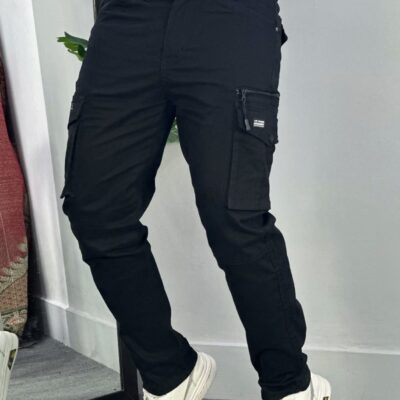 Men's Cargo Pant (Top Black)