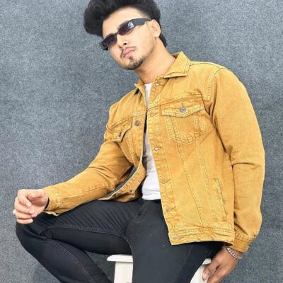 Men's Denim Jacket (Yeollo)