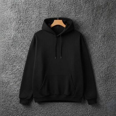 Solid Hoodie (Black)