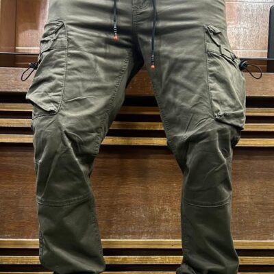 Men's Cargo Joggers Pant (X olive)