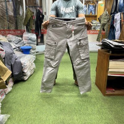 Military Cargo pant (Silver)