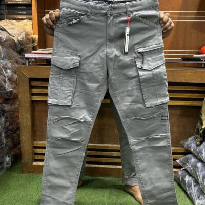 Military Cargo pant (Ash Light)