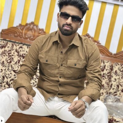 Premium Kaizar Foring Shirt (Khaki)