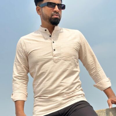 Premium Quality Katua (Cream Pocket)