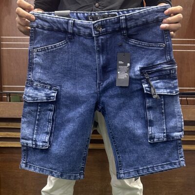 Men's Short Pant (Denim Deep)
