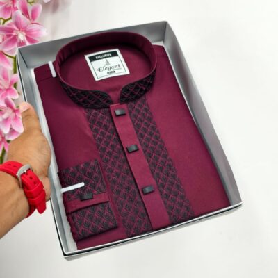 Premium Panjabi Ambudary(Marooned)