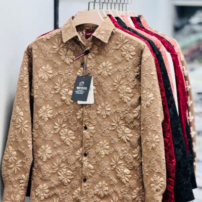 Haruk Ambush Shirt (Cream Flower)