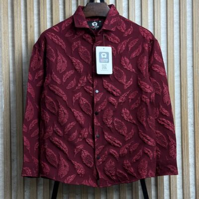 Haruk Ambush Shirt (Maroon 2)