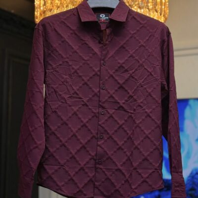 Ambush Shirt (Maroon )Solid