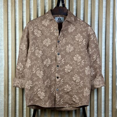 Haruk Ambush Shirt (Cream)Flower