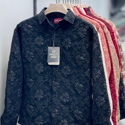 Haruk Ambush Shirt (Black Flower)
