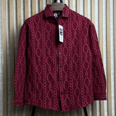 Haruk Ambush Shirt (Maroon Sikol)