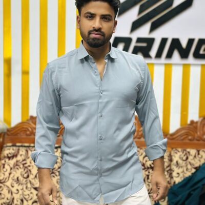 Chinese Soft Strech Shirt(Ash)